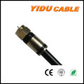 Coax Cable CCS Copper CCA CATV RG6 Rg58 Rg59 Rg11 Coaxial TV Signal Cable with RF Compression Connector Sat703 5c2V 3c2V